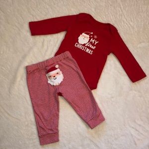 Carter’s My First Christmas outfit 9M